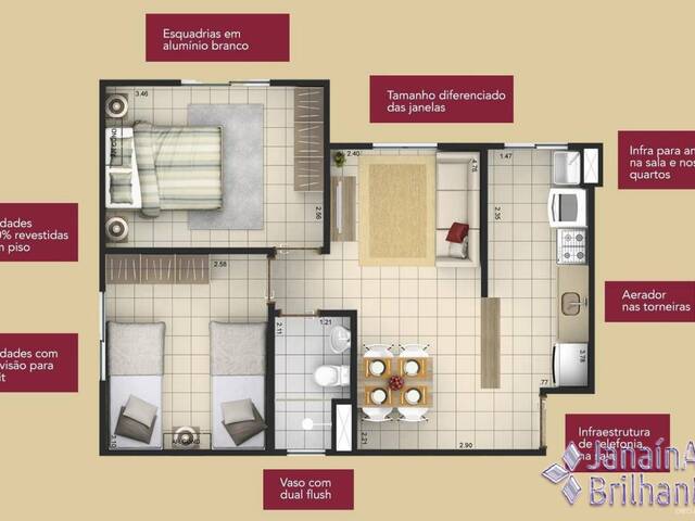 Apartamento para Venda em Manaus - 1